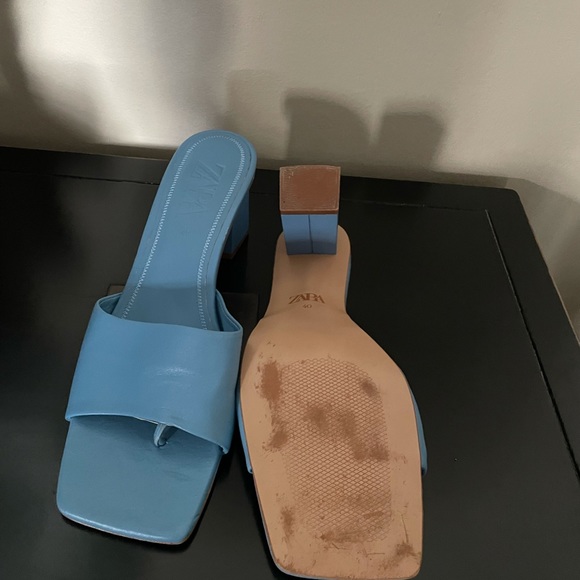 Zara blue sandals - Picture 2 of 4